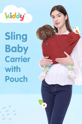 Sling Baby Carrier with Pouch