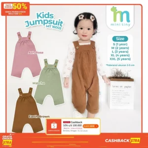 Mini Tiny - Kids Jumpsuit /Jumpsuit Anak / Fashion Unisex Anak Perempuan Laki-Laki / Baju Anak