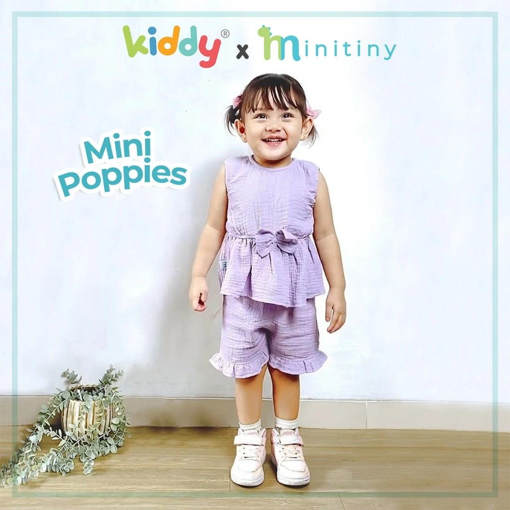 Mini Tiny - Kids Fashion Mini Poppies / Baju Set Anak / Baju Setelan Anak Perempuan