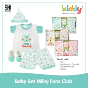 Kiddy Baby Gift Set / Hampers Bayi Besar /Kado Bayi / Kado Lahiran / Baju Bayi Set / Pakaian Bayi Milky Fans Club