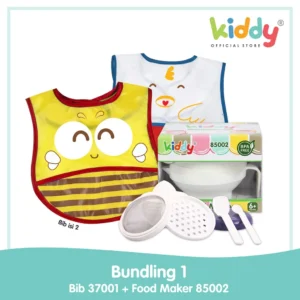 Kiddy Paket Promo Murah Food Maker + Bib / Paket Bundling Murah Meriah