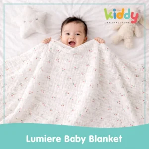 Kiddy Lumiere Baby Blanket - Selimut 2 Layer bahan lembut adem nyaman
