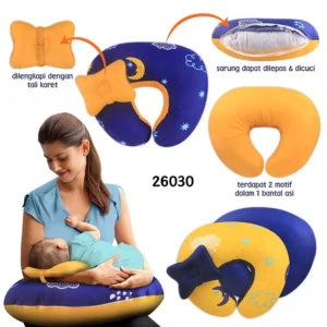 Kiddy Bantal Menyusui Bayi Bantal 2 Motif Nursing Pillow