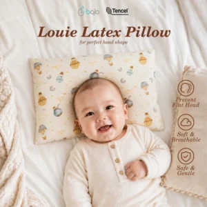 Babyqlo Louie Premium Latex Pillow With Tencel™ Cover